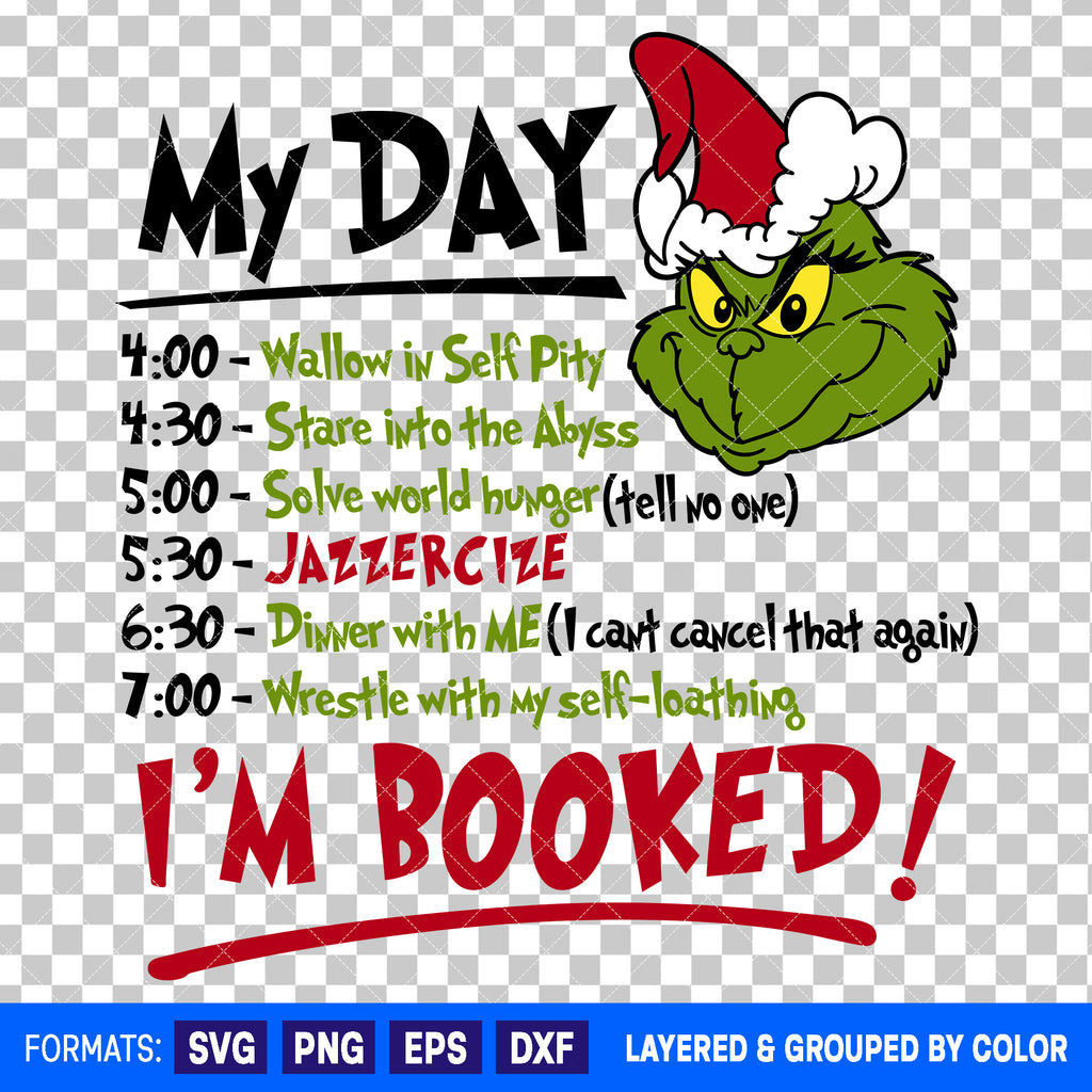 Grinch Christmas SVG Cut File for Cricut and Silhouette #5