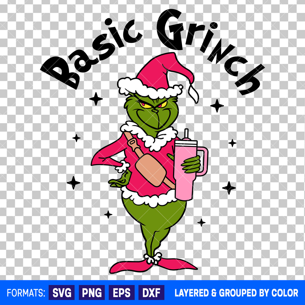 Grinch Christmas SVG Cut File for Cricut and Silhouette #6