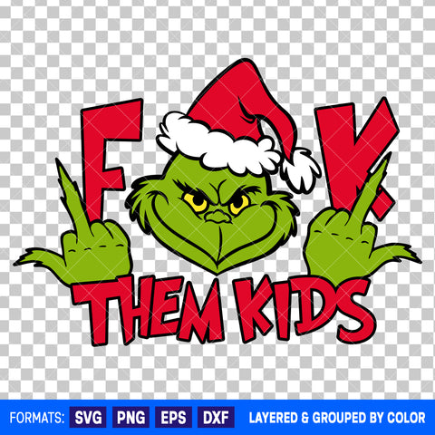 Grinch Christmas SVG Cut File for Cricut and Silhouette