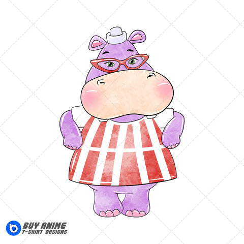 Hallie Doc McStuffins Watercolor Clipart PNG Hand Drawn Illustration
