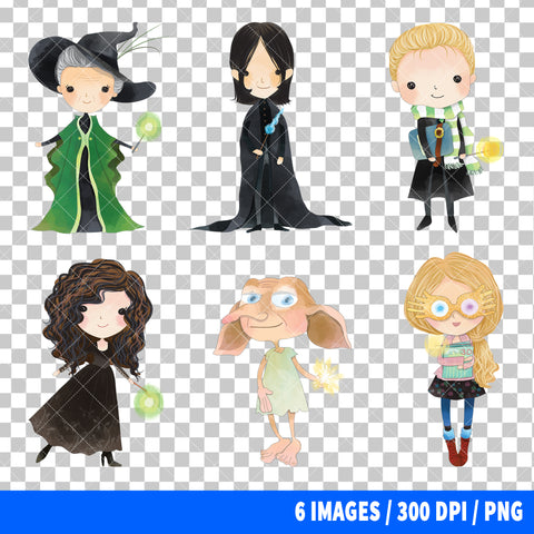 Harry Potter Clipart PNG Bundle #3