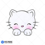 Hello Kitty Watercolor Clipart PNG Hand Drawn Illustration #4
