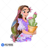 Isabela Encanto Watercolor Clipart PNG Hand Drawn Illustration