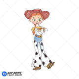 Jessie Toy Story Watercolor Clipart PNG Hand Drawn Illustration #2