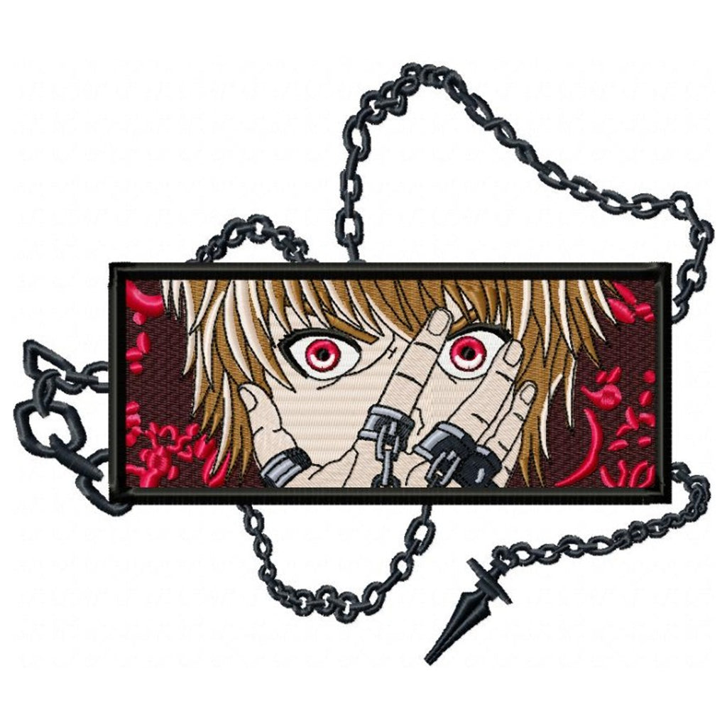 Kurapika Hunter x Hunter Anime Embroidery Design Template