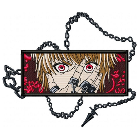 Kurapika Hunter x Hunter Anime Embroidery Design Template