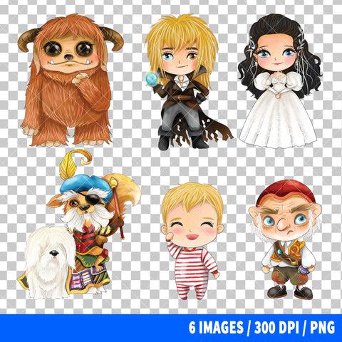 Labyrinth Clipart PNG Bundle