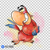 Lago Aladdin Watercolor Clipart PNG Hand Drawn Illustration
