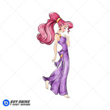 Megara Hercules Watercolor Clipart PNG Hand Drawn Illustration #2