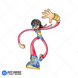 Ms Marvel Spidey and His Amazing Friends Watercolor Clipart PNG Hand Drawn Illustration