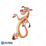 Mushu Mulan Watercolor Clipart PNG Hand Drawn Illustration #5