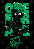 My Hero Academia Anime Vector T-shirt Designs Bundle Templates #2