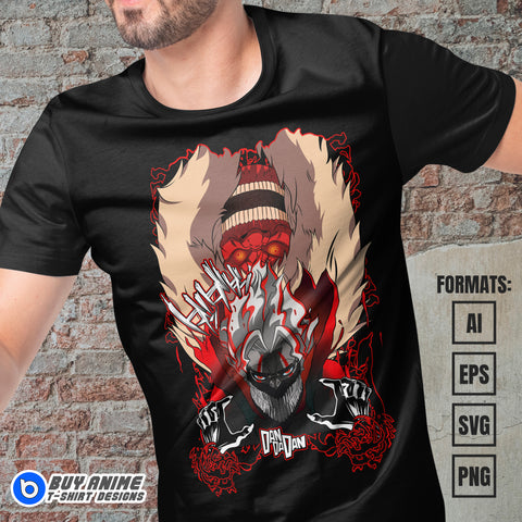 Premium Dandadan Anime Vector T-shirt Design Template #24