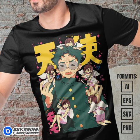 Premium Dandadan Anime Vector T-shirt Design Template #17