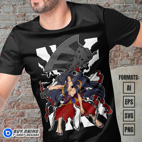 Premium Zerofuku Record Of Ragnarok Anime Vector T-shirt Design Template