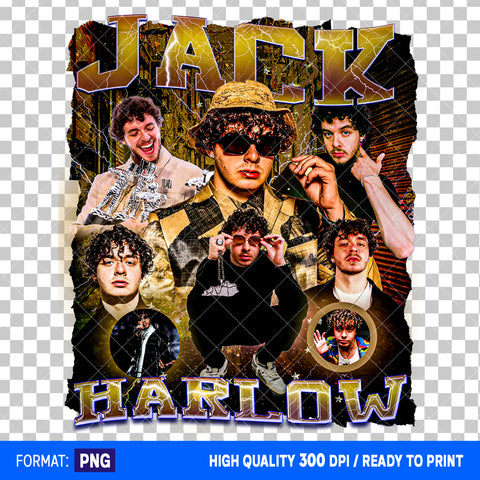Premium Jack Harlow Bootleg T-shirt Design