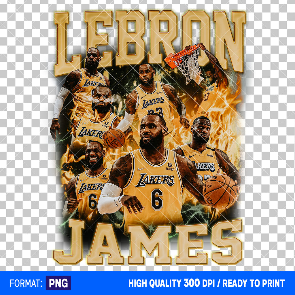 Premium Lebron James Bootleg T-shirt Design #3