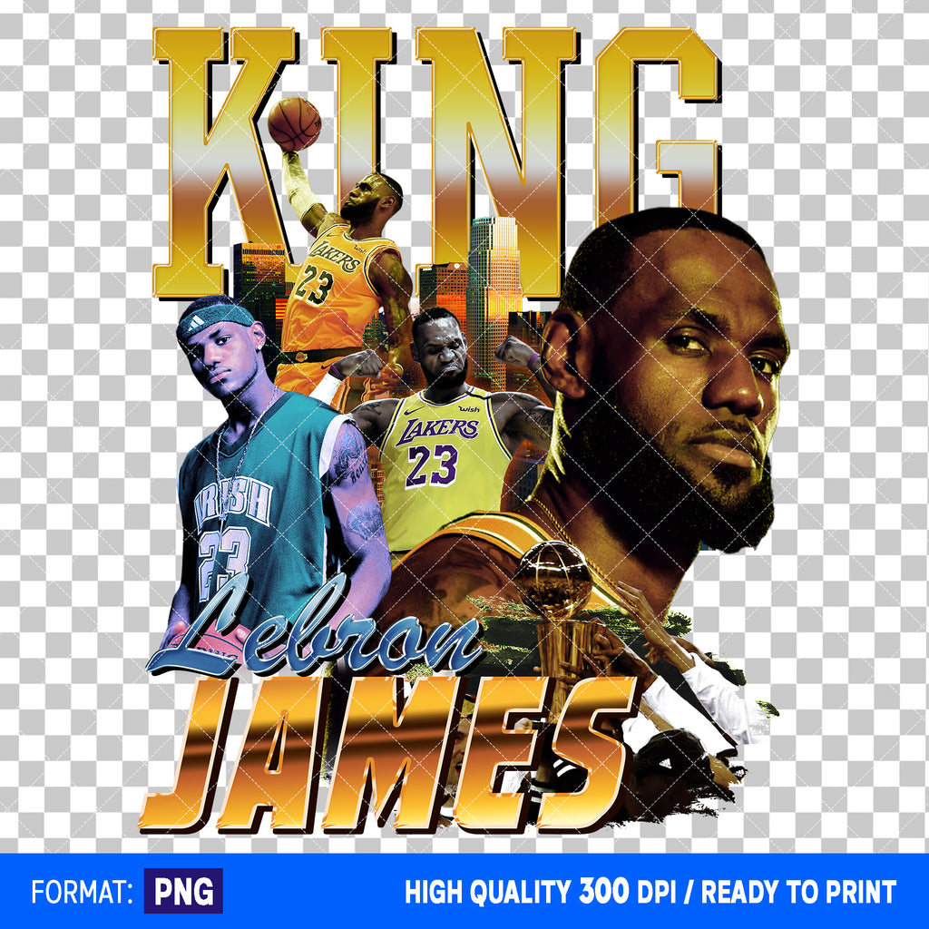 Premium Lebron James Bootleg T-shirt Design