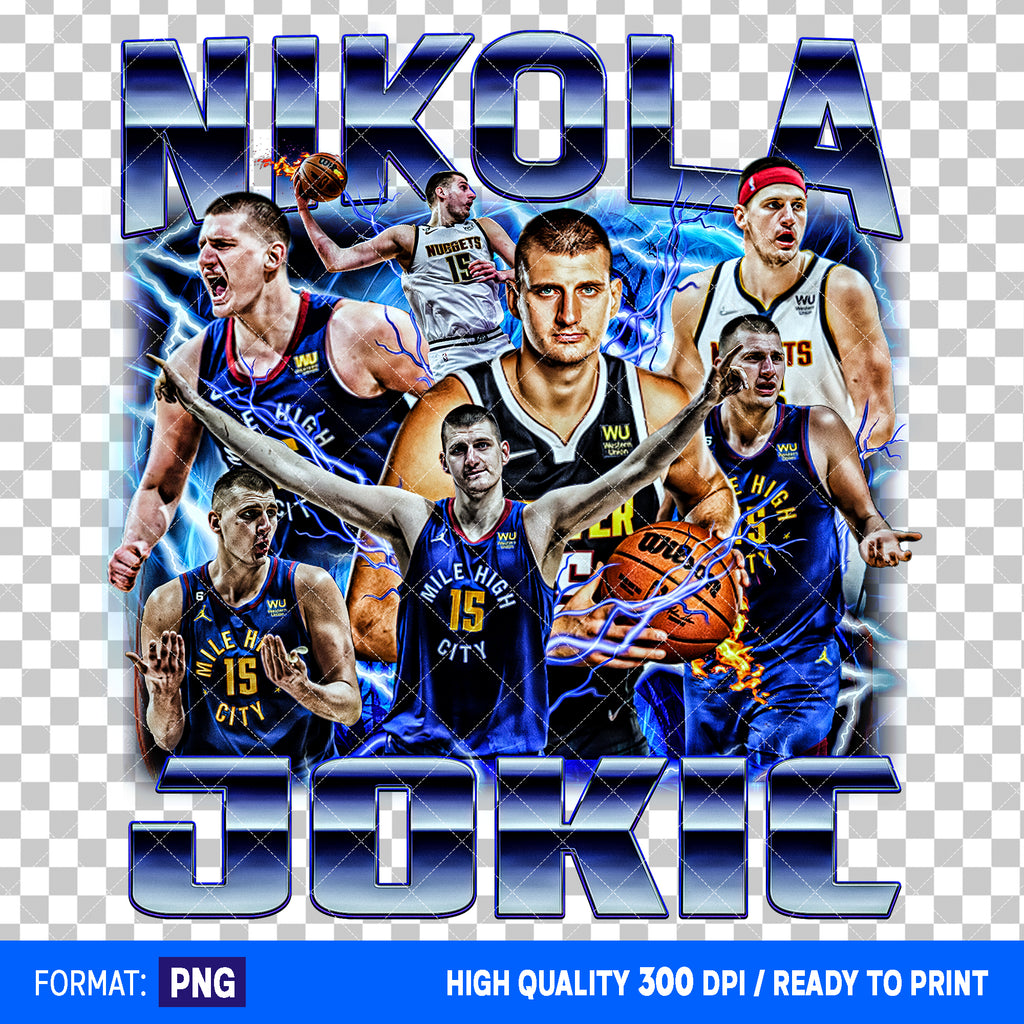 Premium Nikola Jokic Bootleg T-shirt Design #2