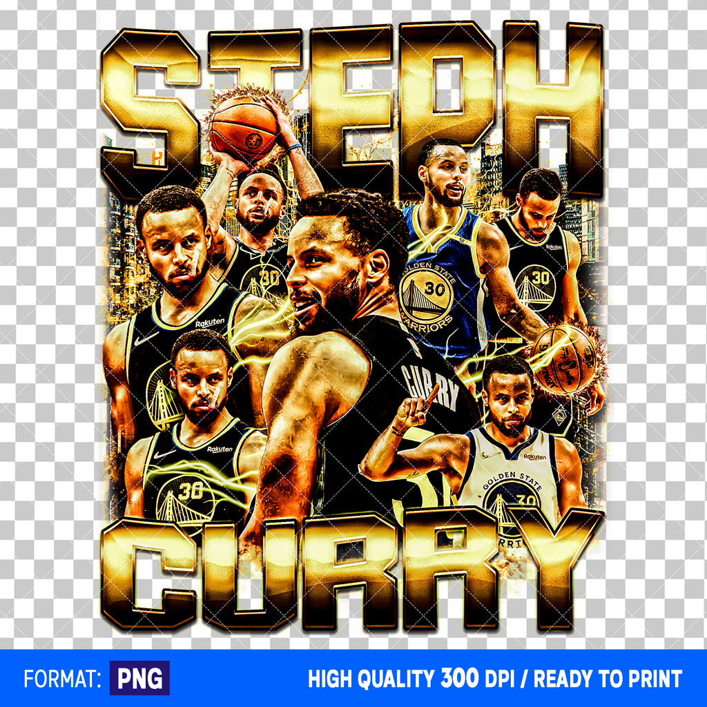 Premium Stephen Curry Bootleg T-shirt Design