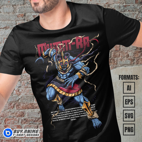 Premium Mumm-Ra ThunderCats Vector T-shirt Design Template #2