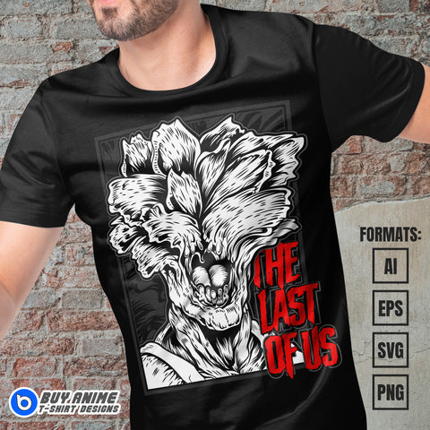 Premium The Last Of Us Vector T-shirt Design Template