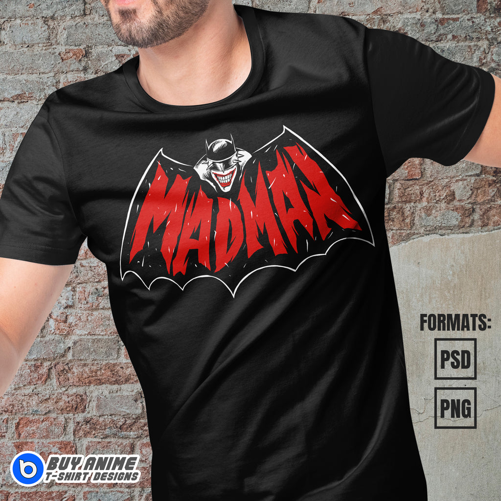 Premium Batman Who Laughs Vector T-shirt Design Template