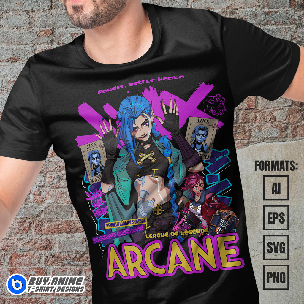 Premium Arcane Vector T-shirt Design Template #3