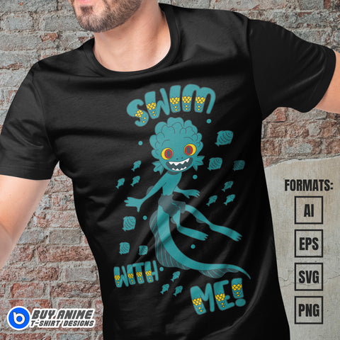 Premium Luca Vector T-shirt Design Template