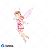 Rosetta Tinker Bell Watercolor Clipart PNG Hand Drawn Illustration