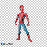 Spider Man Watercolor Clipart PNG Hand Drawn Illustration #2