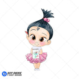 Staci Boss Baby Watercolor Clipart PNG Hand Drawn Illustration