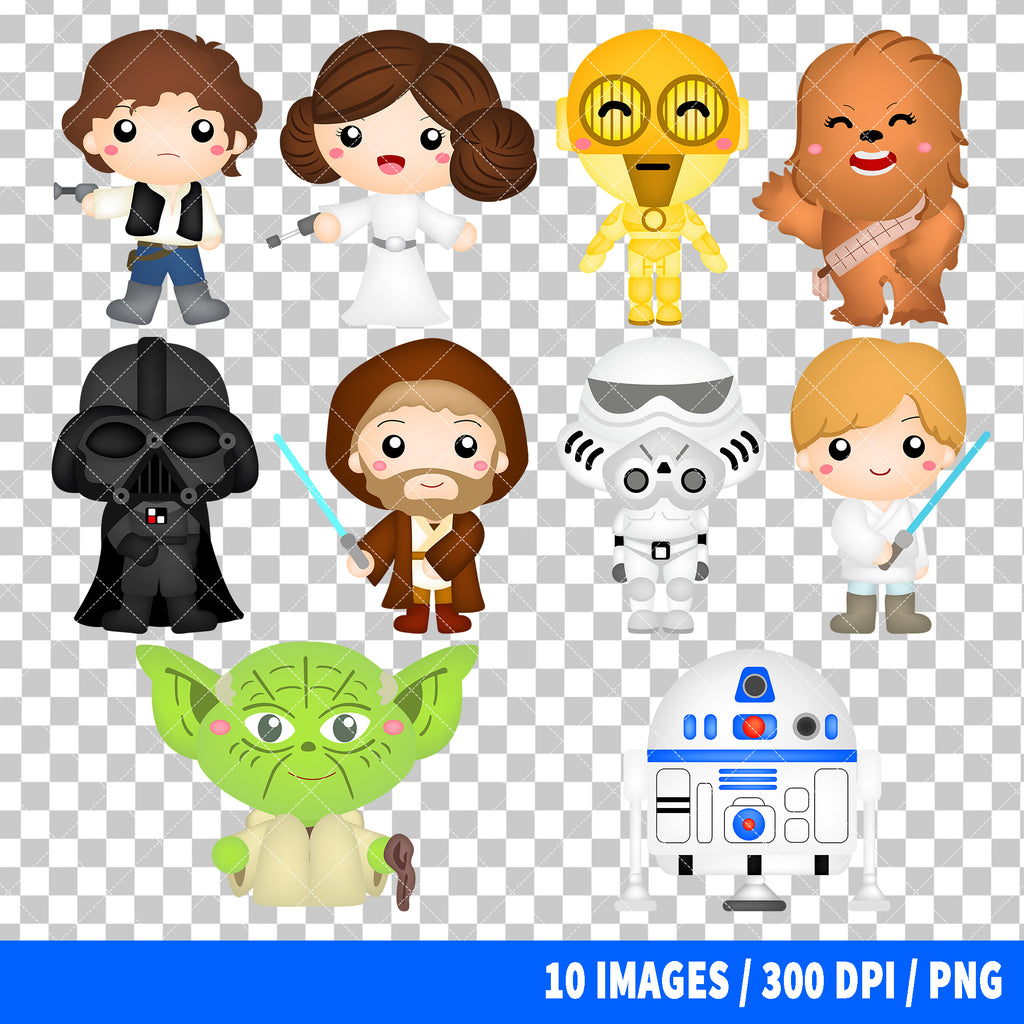 Star Wars Clipart PNG Bundle #3