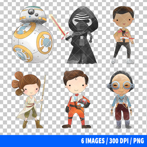 Star Wars Clipart PNG Bundle #5