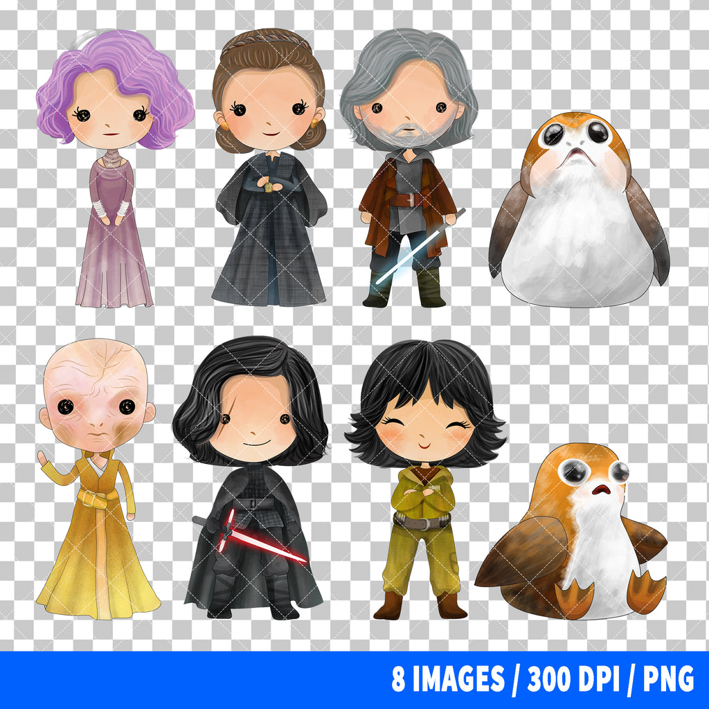 Star Wars Clipart PNG Bundle #6