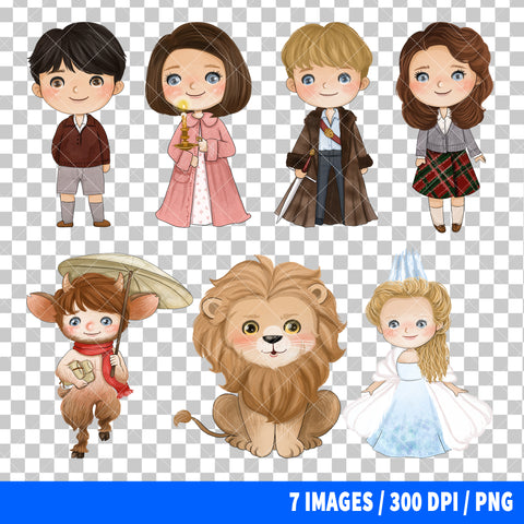 The Chronicles of Narnia Clipart PNG Bundle