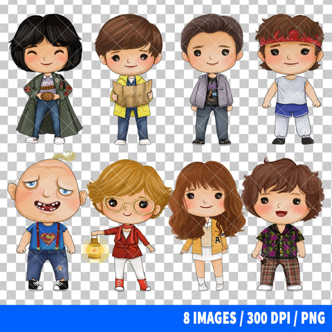The Goonies Clipart PNG Bundle #2