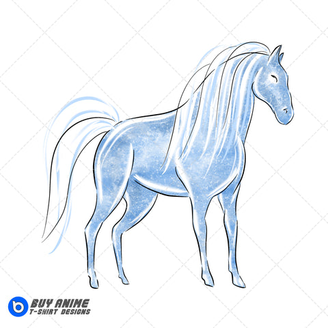 The Nokk Frozen Watercolor Clipart PNG Hand Drawn Illustration