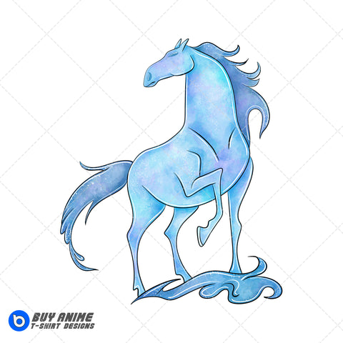 The Nokk Frozen Watercolor Clipart PNG Hand Drawn Illustration #2