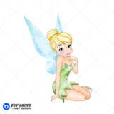 Tinker Bell Watercolor Clipart PNG Hand Drawn Illustration