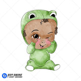 Triplets Frederick Boss Baby Watercolor Clipart PNG Hand Drawn Illustration