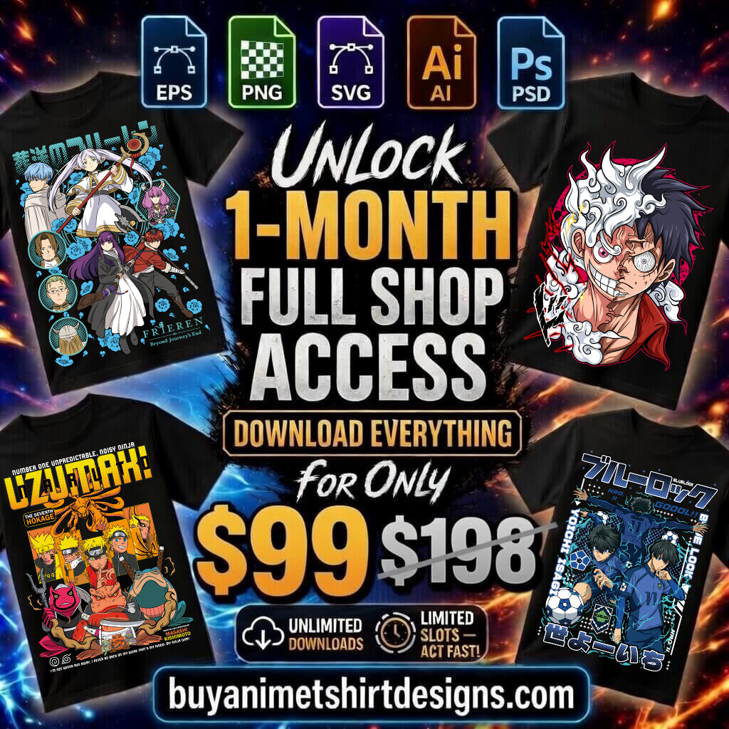 Whole Shop 1-Month Full Access - Download All Files