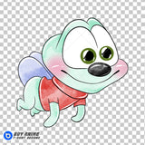 Zipper Chip N Dale Watercolor Clipart PNG Hand Drawn Illustration