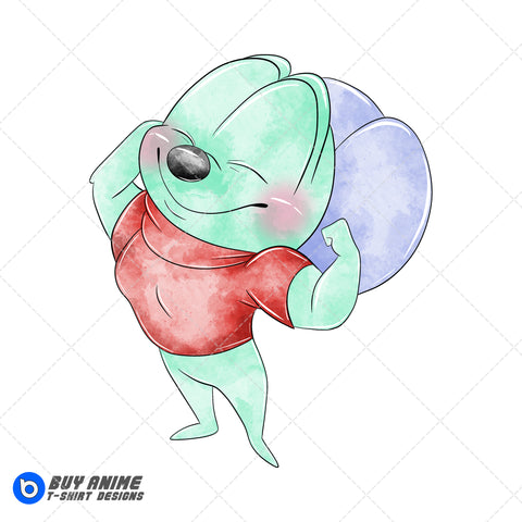 Zipper Chip N Dale Watercolor Clipart PNG Hand Drawn Illustration #2