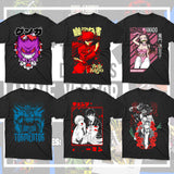 700+ Anime Vector T-shirt Designs Ultimate Bundle Templates
