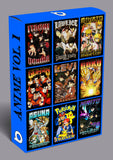 Anime Bootleg T-shirt Designs Bundle Templates #1