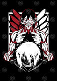 Attack On Titan Anime Vector T-shirt Designs Bundle Templates #2