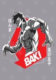 Baki Anime Vector T-shirt Designs Bundle Templates
