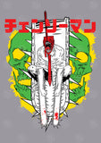 Chainsaw Man Anime Vector T-shirt Designs Bundle Templates