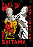 One Punch Man Anime Vector T-shirt Designs Bundle Templates
